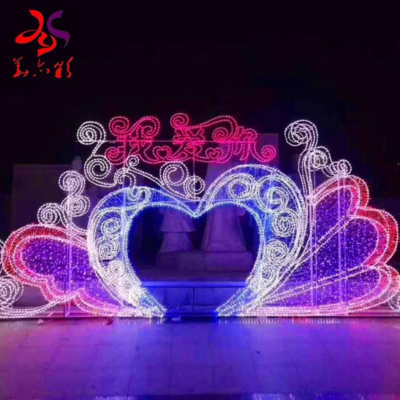Outdoor Waterproof 3D LED Christmas Motif Lights