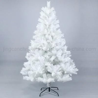 6FT Best Choice White PVC Hinged Christmas Tree