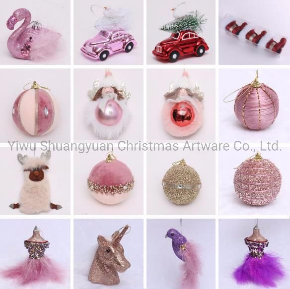 2020 New Design fashion Foam Model Shape Hanging Ornaments Christmas Tree Ornaments Christmas Balls Christmas Gifts