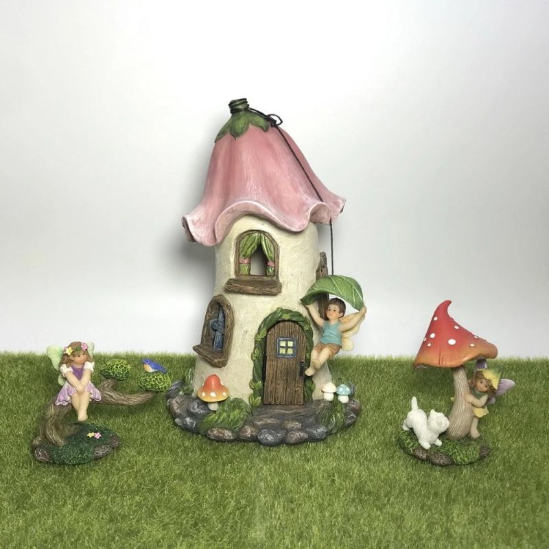 Miniature Fairy Garden Kits Supply Mini Fairy Gnome House Accessories