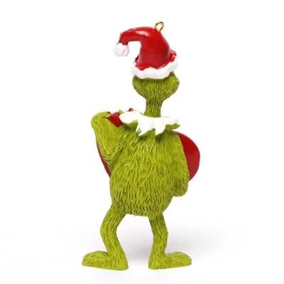 Lighted Snowman Resin Animal Resin Figurine Model Christmas Resin Figurine Cheap Colgantes Y Adornos De Got Colgantes Y Adornos