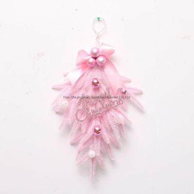 Hot Sale Pink PE Material Christmas Decoration