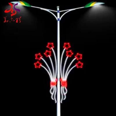 LED Pole Mounted Street Motif Lights