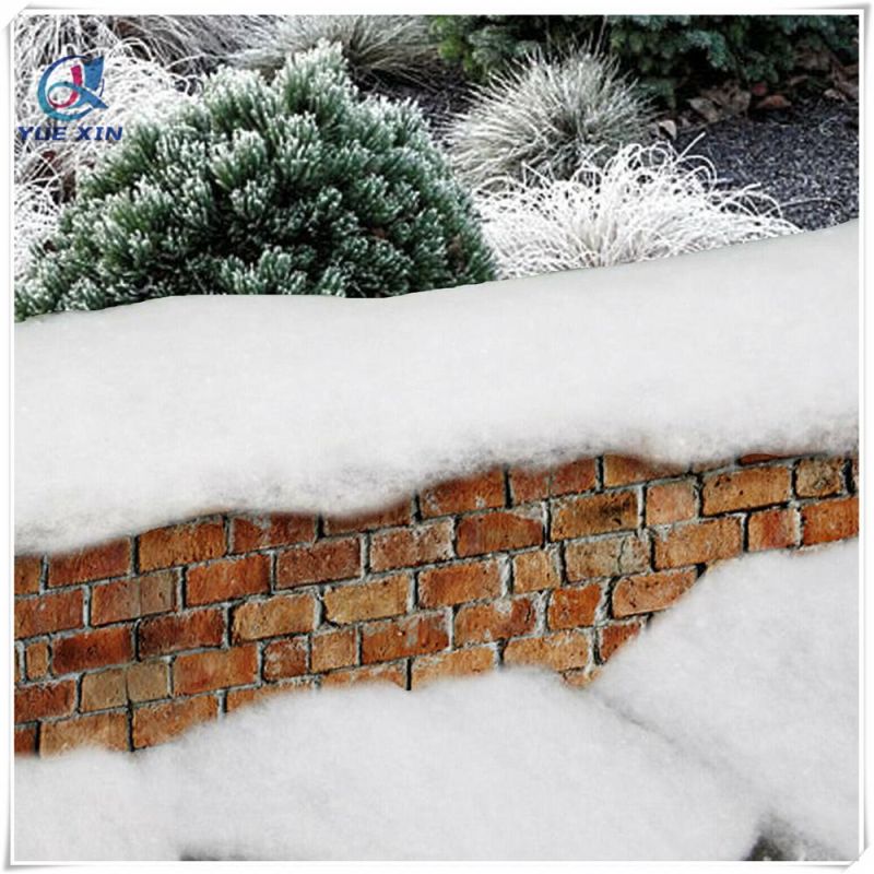 BS5852 Passed Flame Retardant Merry Christmas Decoration Snow Blanket
