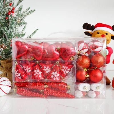 Organizer Wholesale Plastic Outdoor Hanging Custom Bulk Luxury Christmas Oornaments with Logo Gift Box