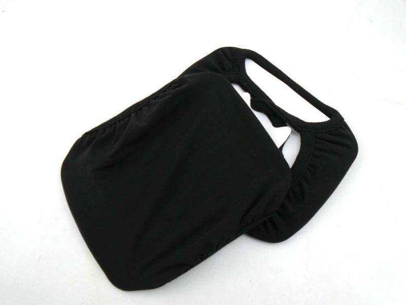 Wholesale High Quality Promotion Fashion Black Womens Mens Anti Dust Textile Polyester Cotton Blend Face Mask