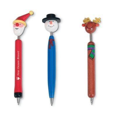 Cartoon Customized Logo Available Christmas Pens