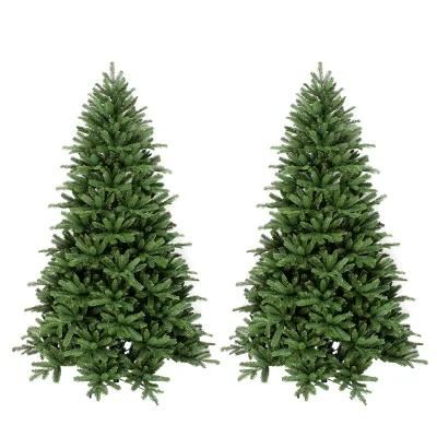 Yh2053 Home Christmas Decoration High Quality 150 Cm Green Leaves Artificial PVC and PE Christmas Tree
