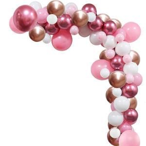 Amazon Hot Selling Metal Rose Gold Balloon Chain Kit Party Decorations