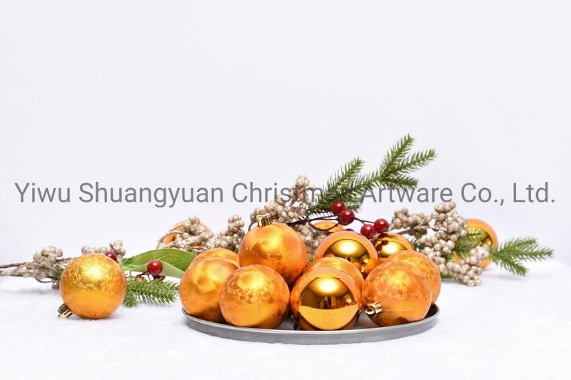 New Design Christmas Balls for Holiday Wedding Party Decoration Supplies Hook Ornament Craft Gifts