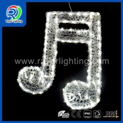 Musical Instrucements Decoration Christmas Decorative Motif Lights