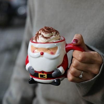 Best Gifts Drinking Ceramic Mug Christmas Santa Design Coffee Cup