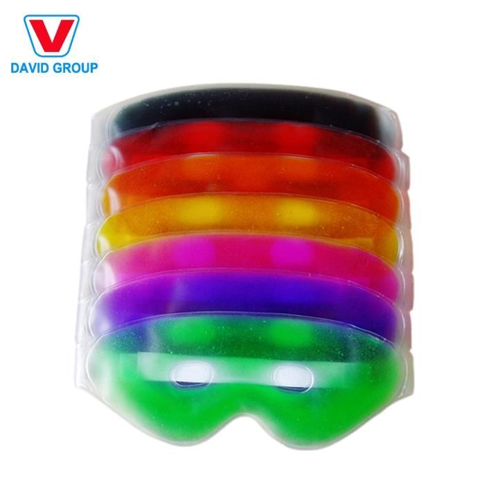 Factory Customize Eco-Friendly Hot and Cold Gel Eye Mask Reusable Relaxing Cooling Gel Bead