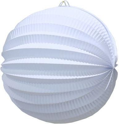 Pary Favor Chinese Watermelon Round Paper Ball Lanterns