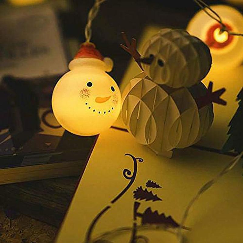 Christmas Decoration LED Snowman String Lights