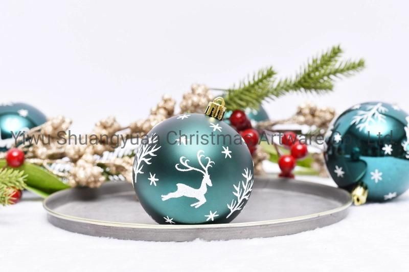 New Design Christmas Ball for Holiday Wedding Party Decoration Supplies Hook Ornament Craft Gifts