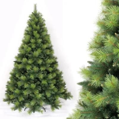 Yh2160 Indoor Outdoor PVC PE Artificial Decorated 210cm Christmas Tree