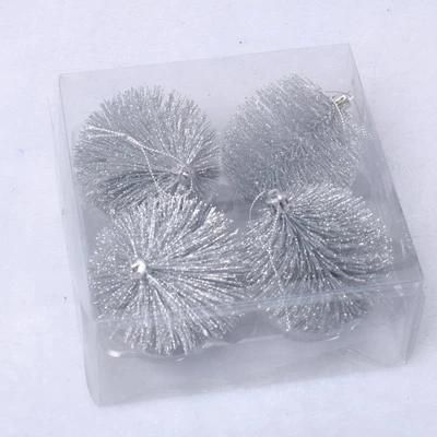 Yiwu Shuangyuan BSCI Factory Own Factory Direct Sale Silver Color Mini Pet Tree Ornament
