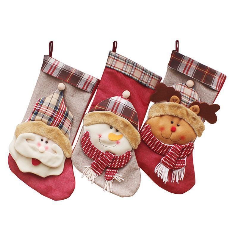 Christmas Stockings Decorations Kindergarten