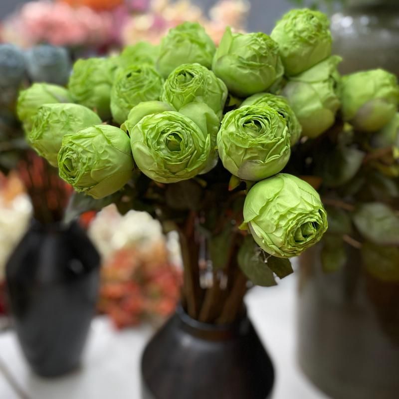 Manufacturers Provide Artificial Single Stem Rose Flower for Home Decor