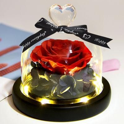 Amazon Eternal Roses Preserved Forever Longlasting Flower Valentine&prime;s Day, Christmas, Birthday, Anniversary Gift