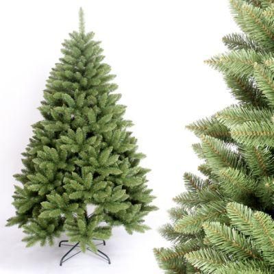 Yh22105 2022 Christmas New Design PVC Green Hinged Pine Christmas Tree Party Decoration