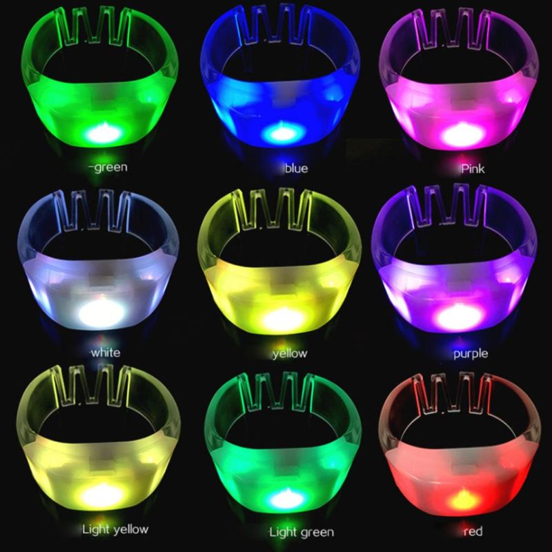 15 Colors Music LED Bracelet Remote Controlled LED Bracelet