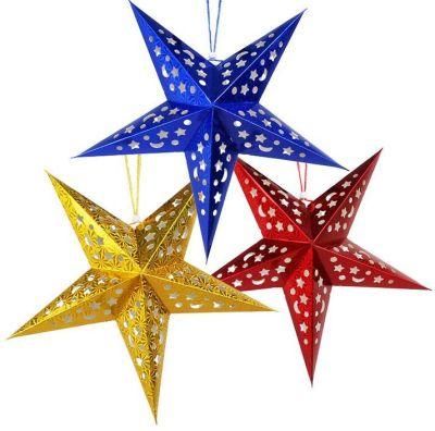 OEM Plastic Paillette Star for Hang Decoration and Promotional Gift