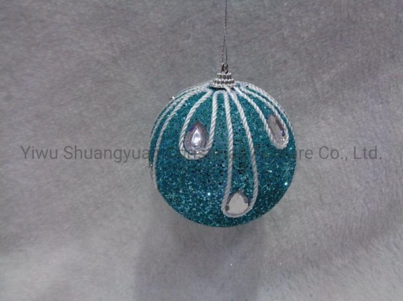 Christmas Foam Ball Decoration for Holiday Wedding Party Decoration Hook Ornament Craft Gifts