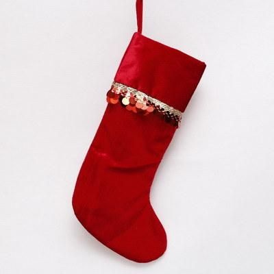 Wholesael Good Price Nice Quality Luxury Style Long Booth Christmas Gift Stocking
