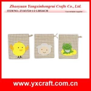 Easter Decoration (ZY16Y724-1-2-3) Easter Sheep Chick and Frog Gift Bag Easter Decoration Child