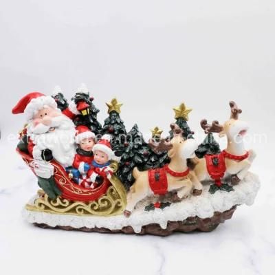 Christmas Decorations Santa&prime;s Xmas Elf Resin Home Decoration