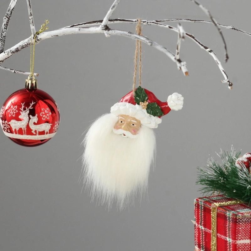 Hot Sale Christmas Resin Material Tree Hanging Ornaments Home Decoration