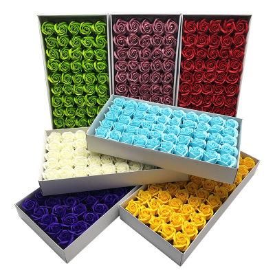 Artificial Preserved Rose Flower Gift Box Decorative Flower Soap Rose Flower for Decoration Valentine&prime;s Day, Wedding, Anniversary, Christmas