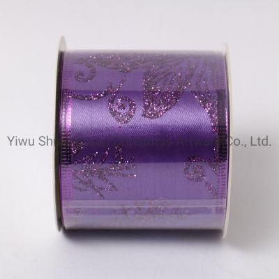 Christmas Ribbon Decor for Holiday Wedding Party Decoration Supplies Hook Ornament Craft Gifts