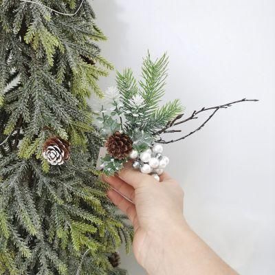 Small Christmas Decoration Artificial Poinsettia Flower