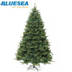 Cross-Border Encryption and Thickening PE+Sectioned Pine Needles+PVC Automatic Christmas Tree