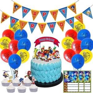 Sonice Kids Banner Party Supplies Baby Shower Gifts