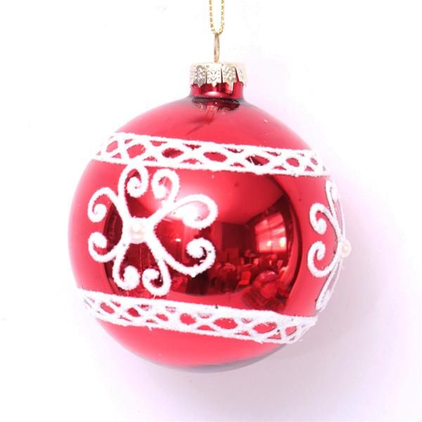 Popular Festive Gift Glass Hanging Christmas Tree Decorations Design Christmas Glass Ball