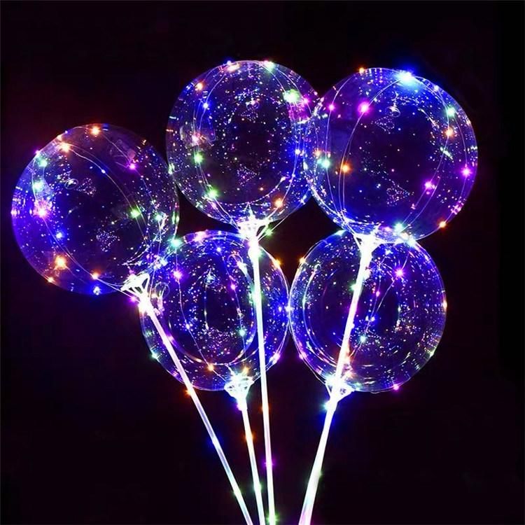 LED String Lights Transparent Balloon for Wedding Christmas Party Decoration