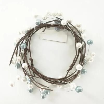 Christmas Wreath with Flower and Hand Made