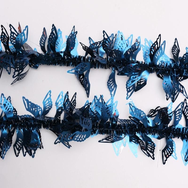 New Design Pet Material Tinsel Garland Home Decoration