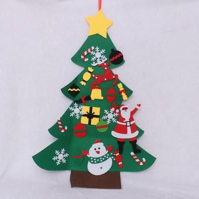 Cheap Price Density Felt Material New Design Christmas Hanging Decoration