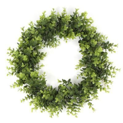 Wedding Decoration 45 Cm PE Grass Artificial Wreath Garland for Home Outdoor DIY