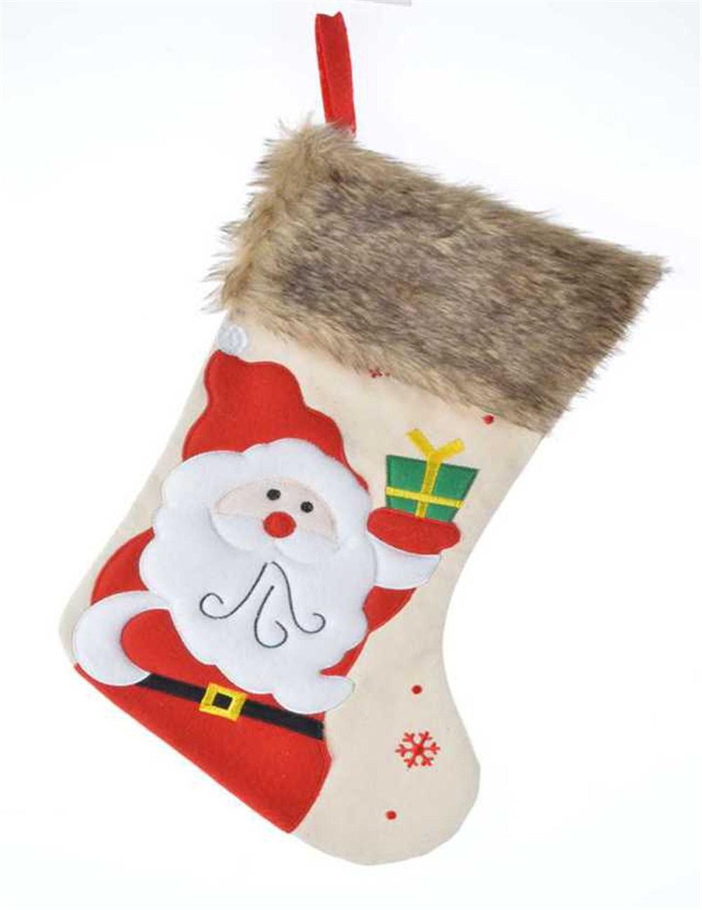 Easy Washing Fabric Christmas Stocking