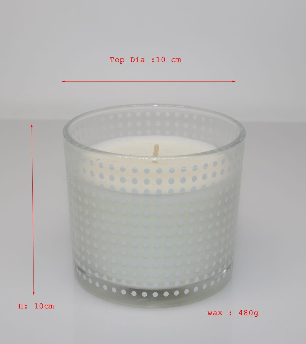 Birthday Wholesale Factory Glass Fragrance Candle for Home Decora