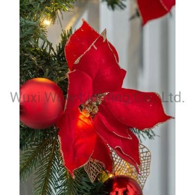 Multi Function Decorated Garland with 40 Warm White LED Lights