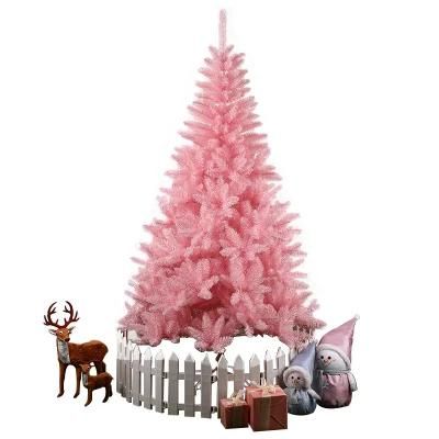 Cheap Large Outdoor Colorful Rainbow Christmas Tree