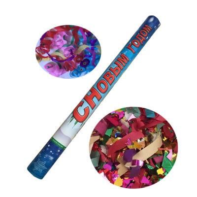 60cm Compressed Air Factory Supplied Confetti Party Poppers