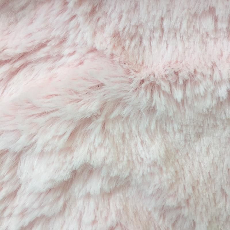 Super Soft Pink Plush Rabbit Fur Cover for Hot Water Bag